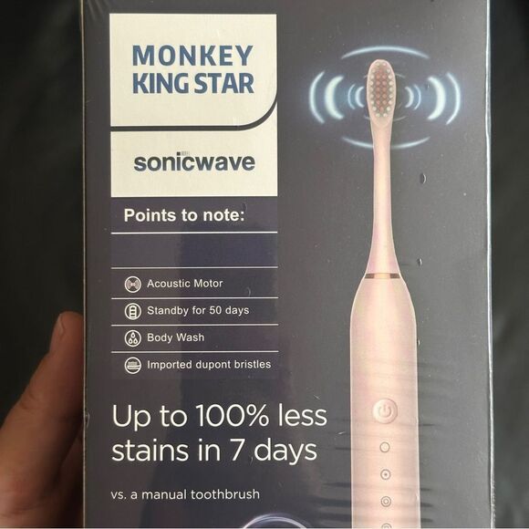 Monkey King Star Sonic Wave Electric Toothbrush - NIB - Picture 5 of 5